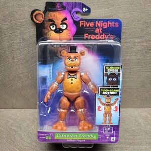 Withered Freddy Action Figure Five Nights at Freddy's Jazwares Jump Scare